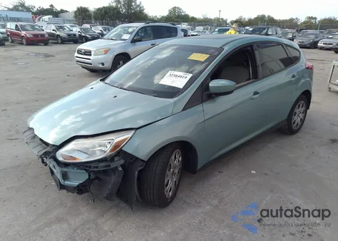 2012 Ford Focus Se z USA, uszkodzony, nr VIN 1FAHP3K29CL308145